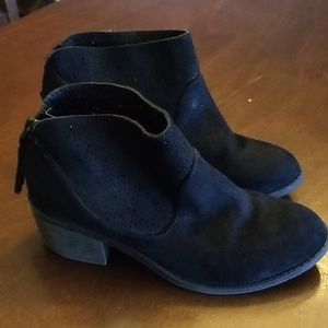 Aneeta western black sparkly boots